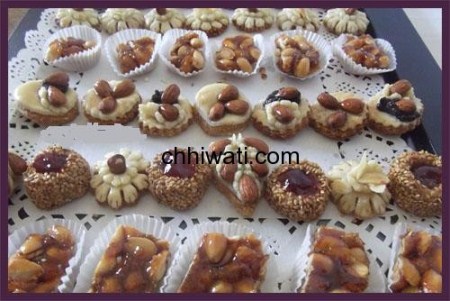حلويات مغربية  تشكيلة من حلويات اللوز بالصور11