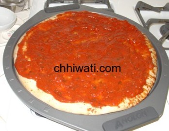 طريقة صنع بيتزا pizza بالصور 2