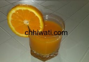عصير الجزر المسلوق و البرتقال بالصور 3