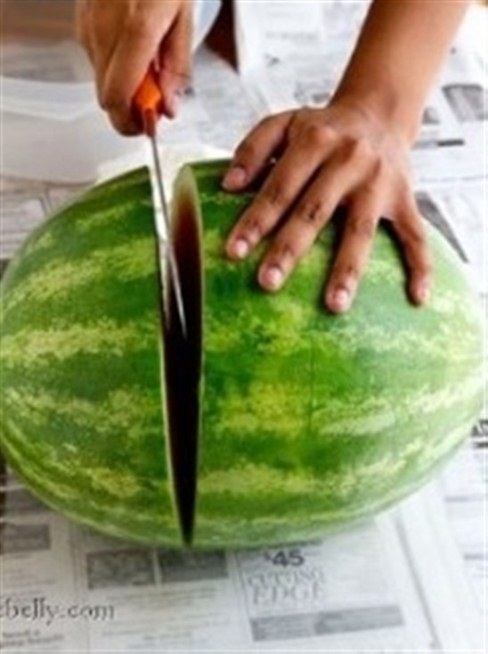 بالصور طريقة جميلة وسهلة لتزيين البطيخ (الدلاح) 2