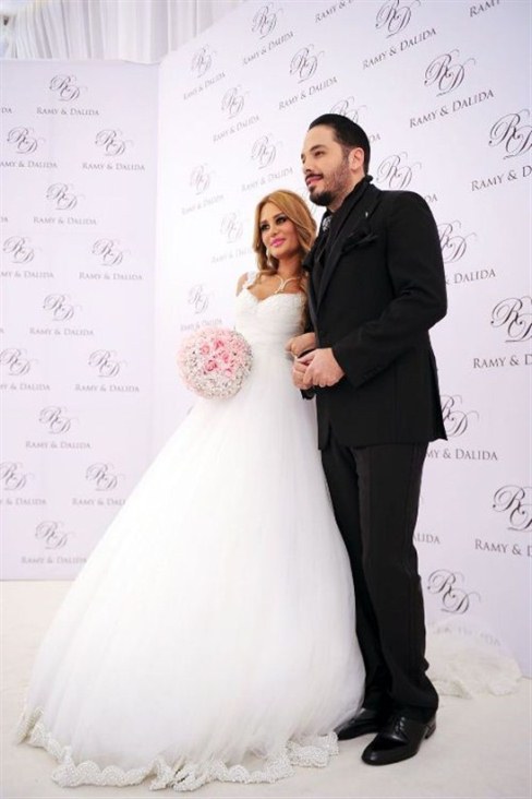 صور جديدة لزفاف رامي عياش والمصممة داليدا سعيد 3