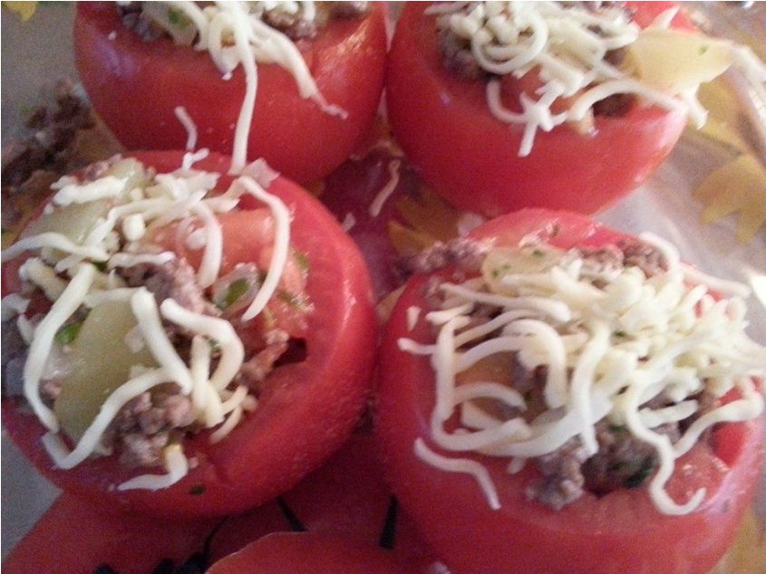 وصفة سهلة و صحية الطماطم في الفرن بالصور 3