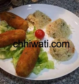 تحضير اكلة سريعة للعشاء و لذيذة okla sari3a 6