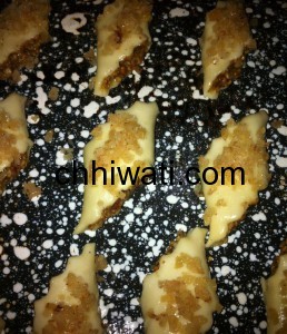 الكاوكاو والزنجلان حلوة حلويات العيد بالصور halwat l3id 10