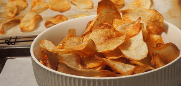 شيبس بدون قطرة زيت - Chips without drop of oil